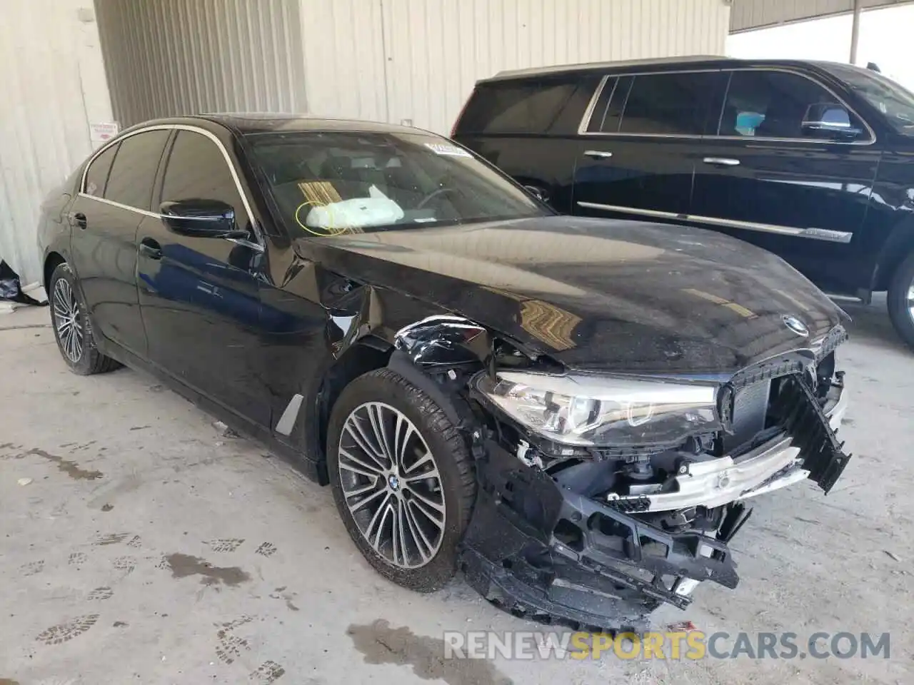 1 Photograph of a damaged car WBAJA5C54KWA58053 BMW 5 SERIES 2019