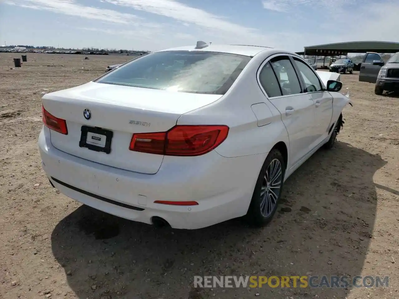 4 Photograph of a damaged car WBAJA5C54KWW06615 BMW 5 SERIES 2019