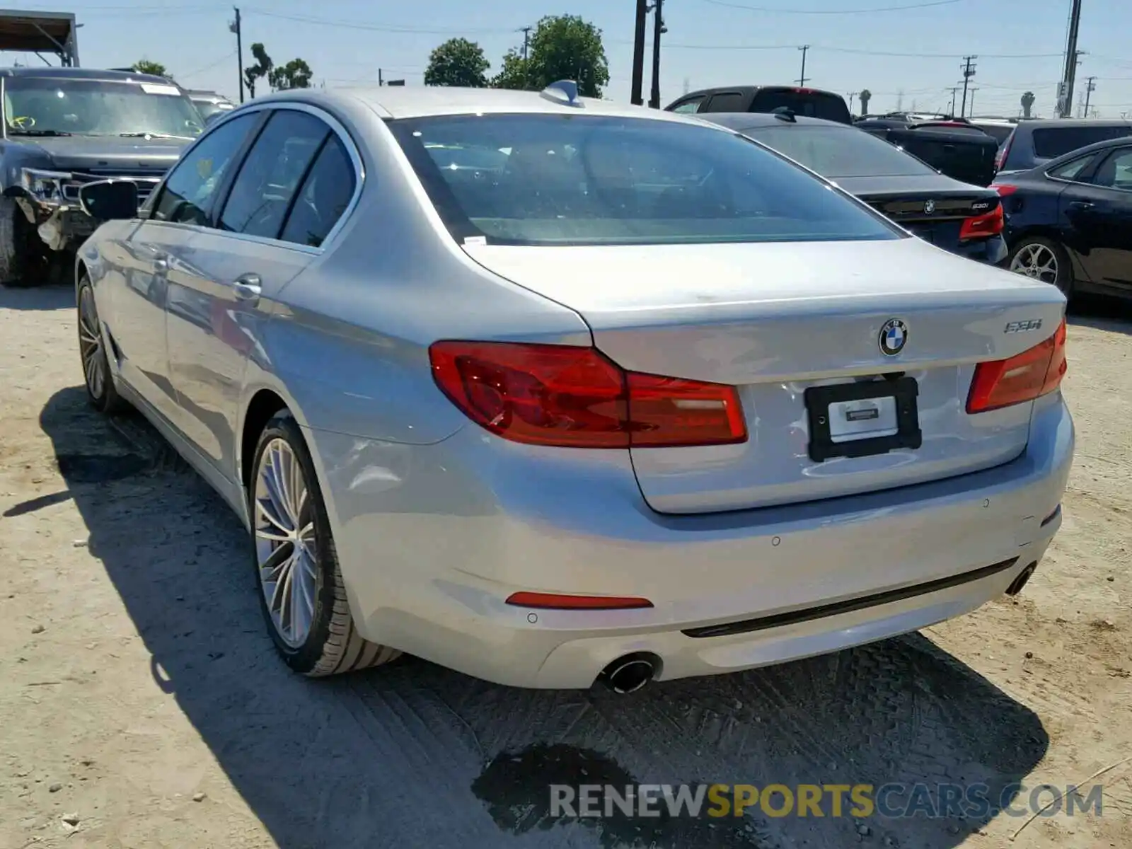 3 Photograph of a damaged car WBAJA5C54KWW41378 BMW 5 SERIES 2019