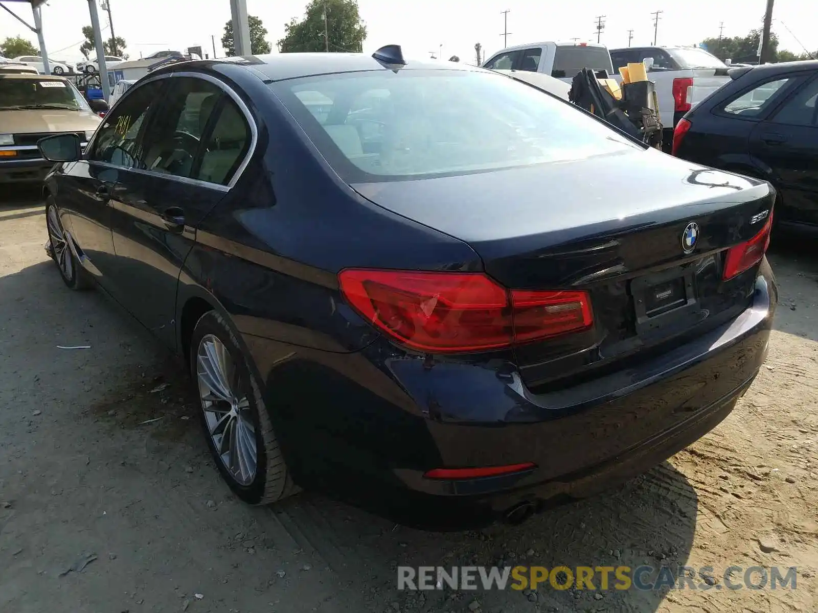 3 Photograph of a damaged car WBAJA5C55KBX46924 BMW 5 SERIES 2019