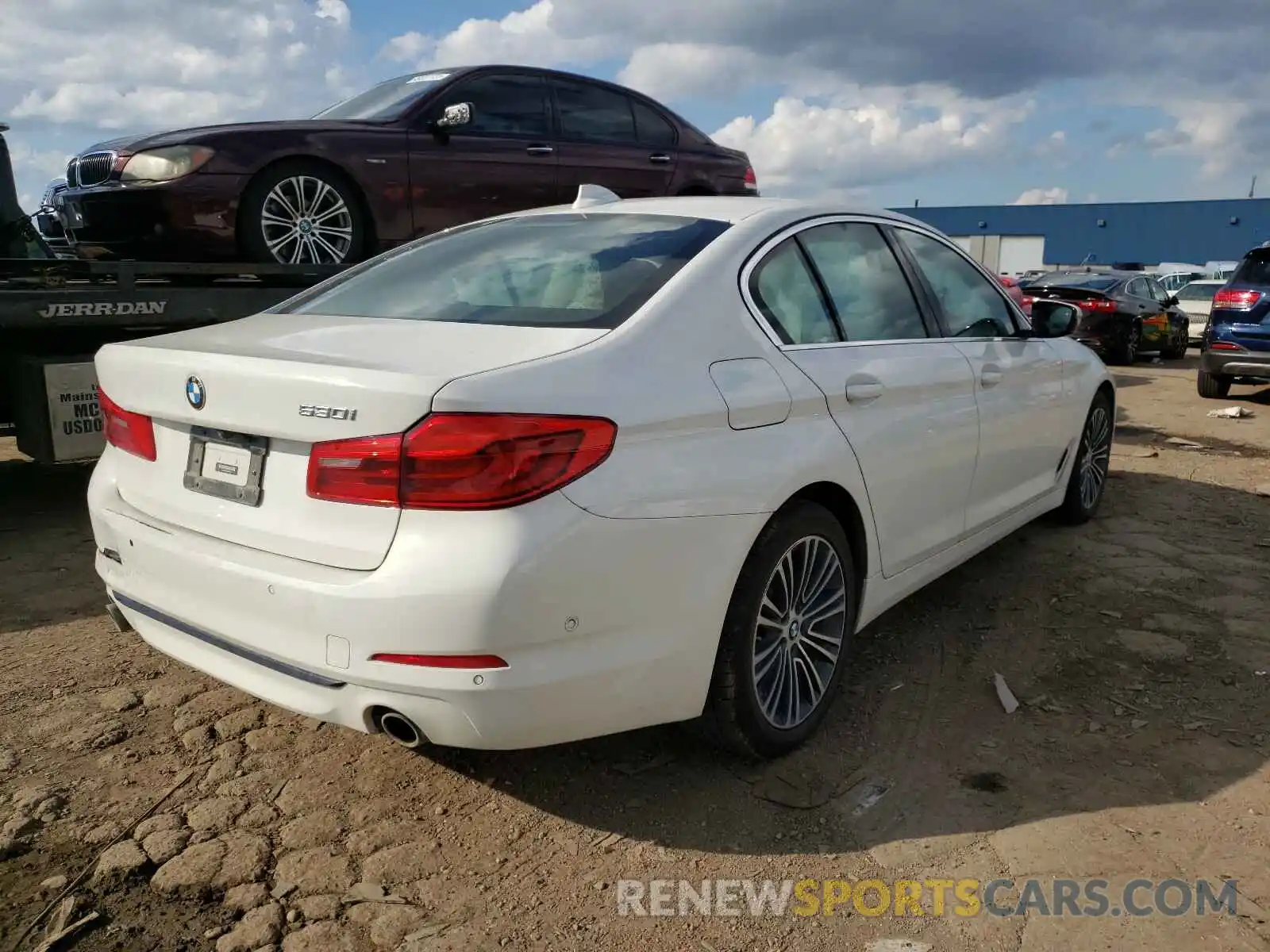 4 Photograph of a damaged car WBAJA5C55KBX86291 BMW 5 SERIES 2019