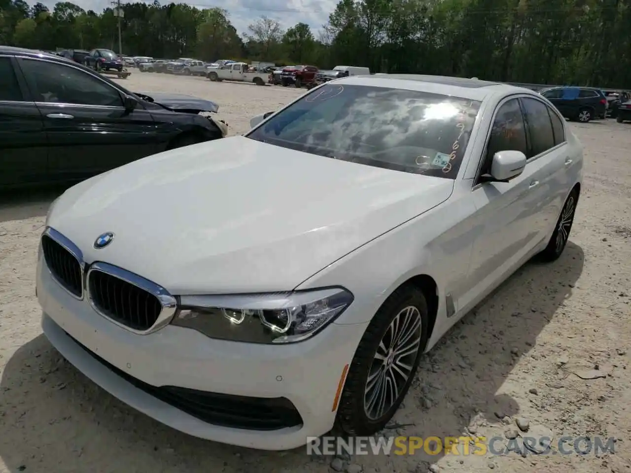 2 Photograph of a damaged car WBAJA5C55KBX86484 BMW 5 SERIES 2019