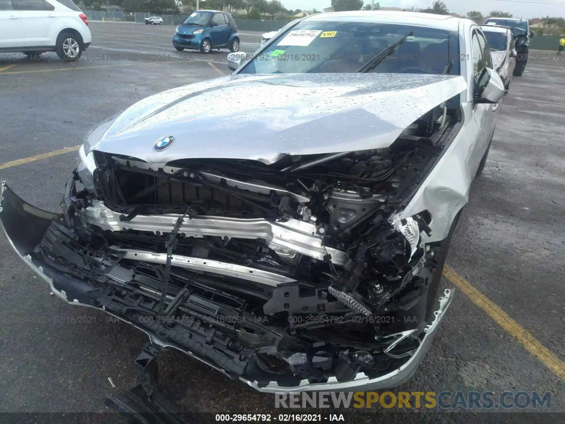 6 Фотография поврежденного автомобиля WBAJA5C55KBX86498 BMW 5 SERIES 2019