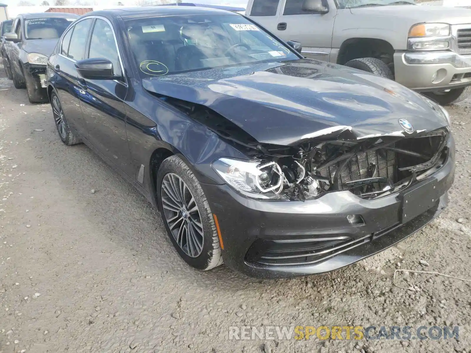 1 Фотография поврежденного автомобиля WBAJA5C55KBX86730 BMW 5 SERIES 2019