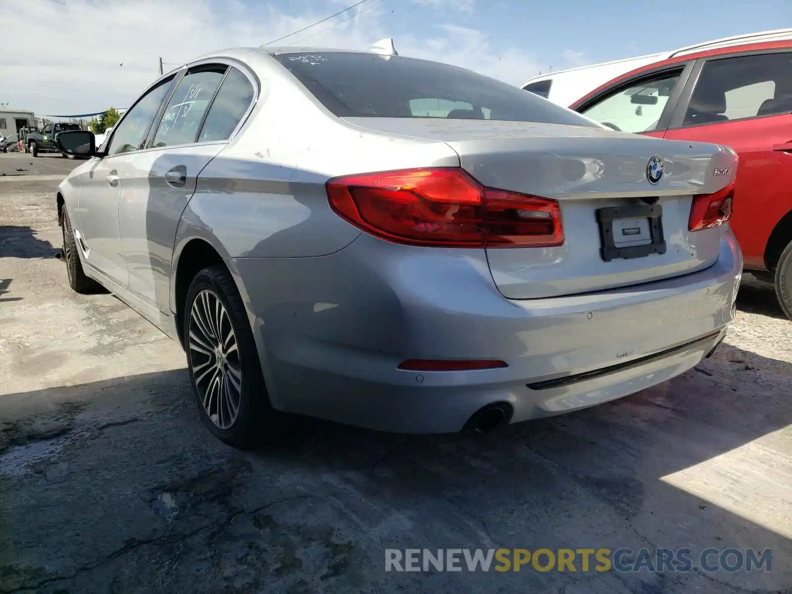 3 Photograph of a damaged car WBAJA5C55KBX86856 BMW 5 SERIES 2019