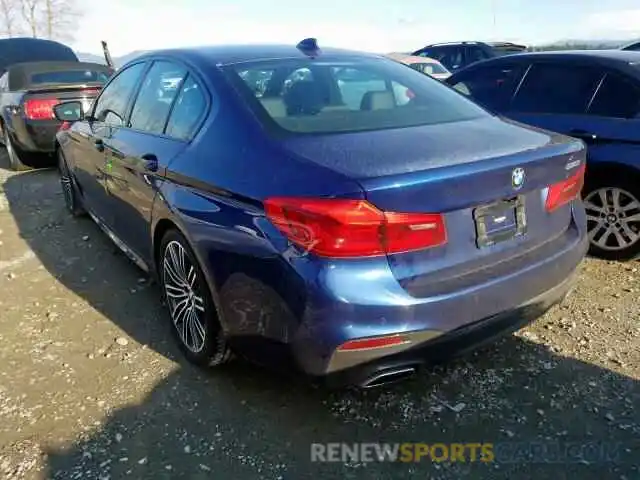 3 Photograph of a damaged car WBAJA5C55KBX87280 BMW 5 SERIES 2019