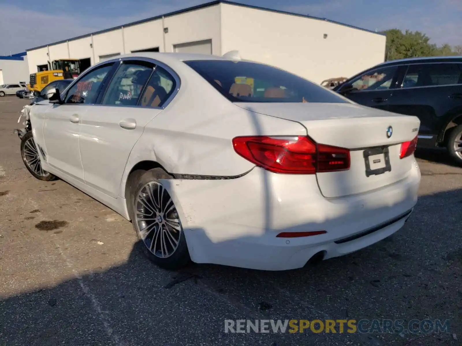 3 Photograph of a damaged car WBAJA5C55KBX87537 BMW 5 SERIES 2019