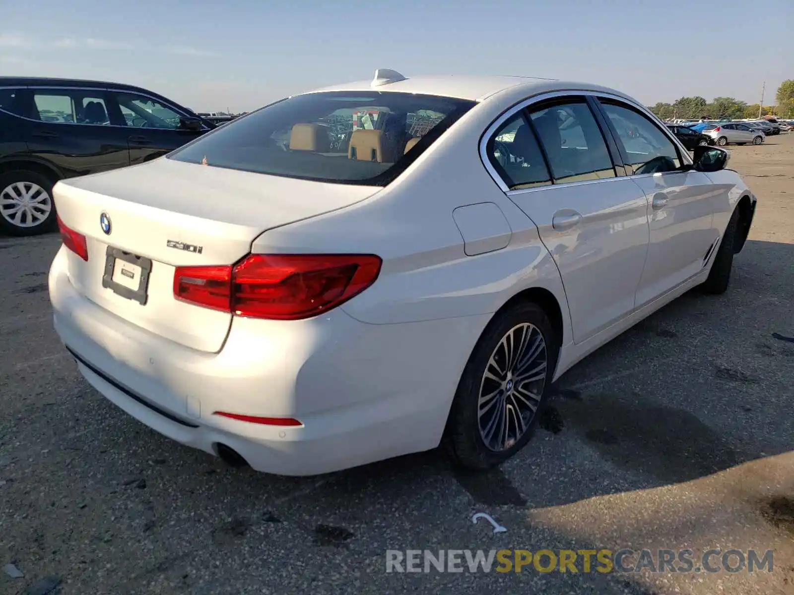 4 Photograph of a damaged car WBAJA5C55KBX87537 BMW 5 SERIES 2019