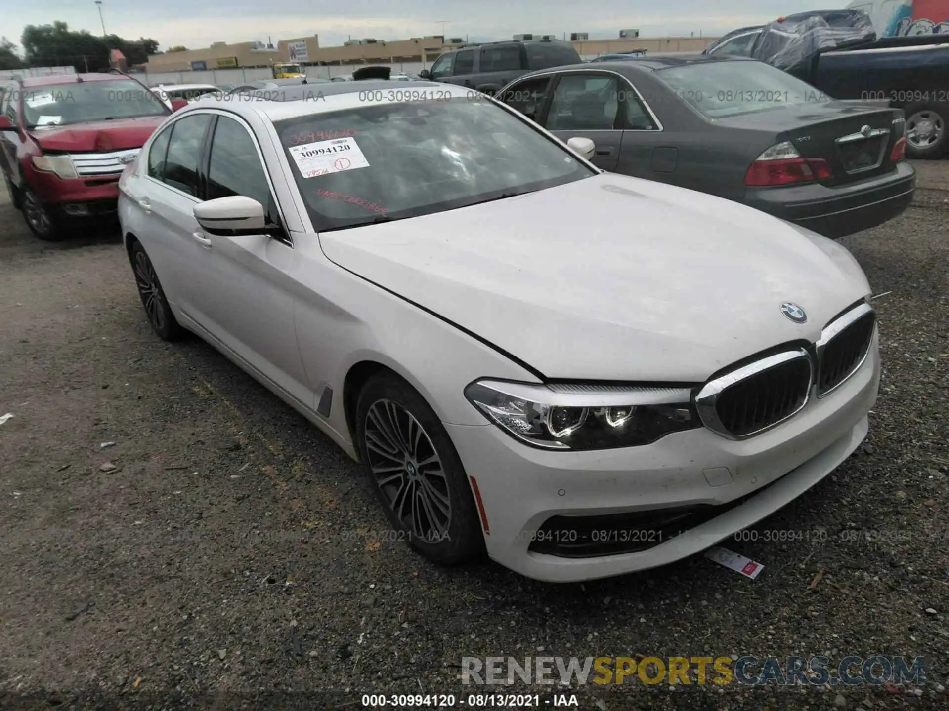 1 Photograph of a damaged car WBAJA5C55KBX87540 BMW 5 SERIES 2019