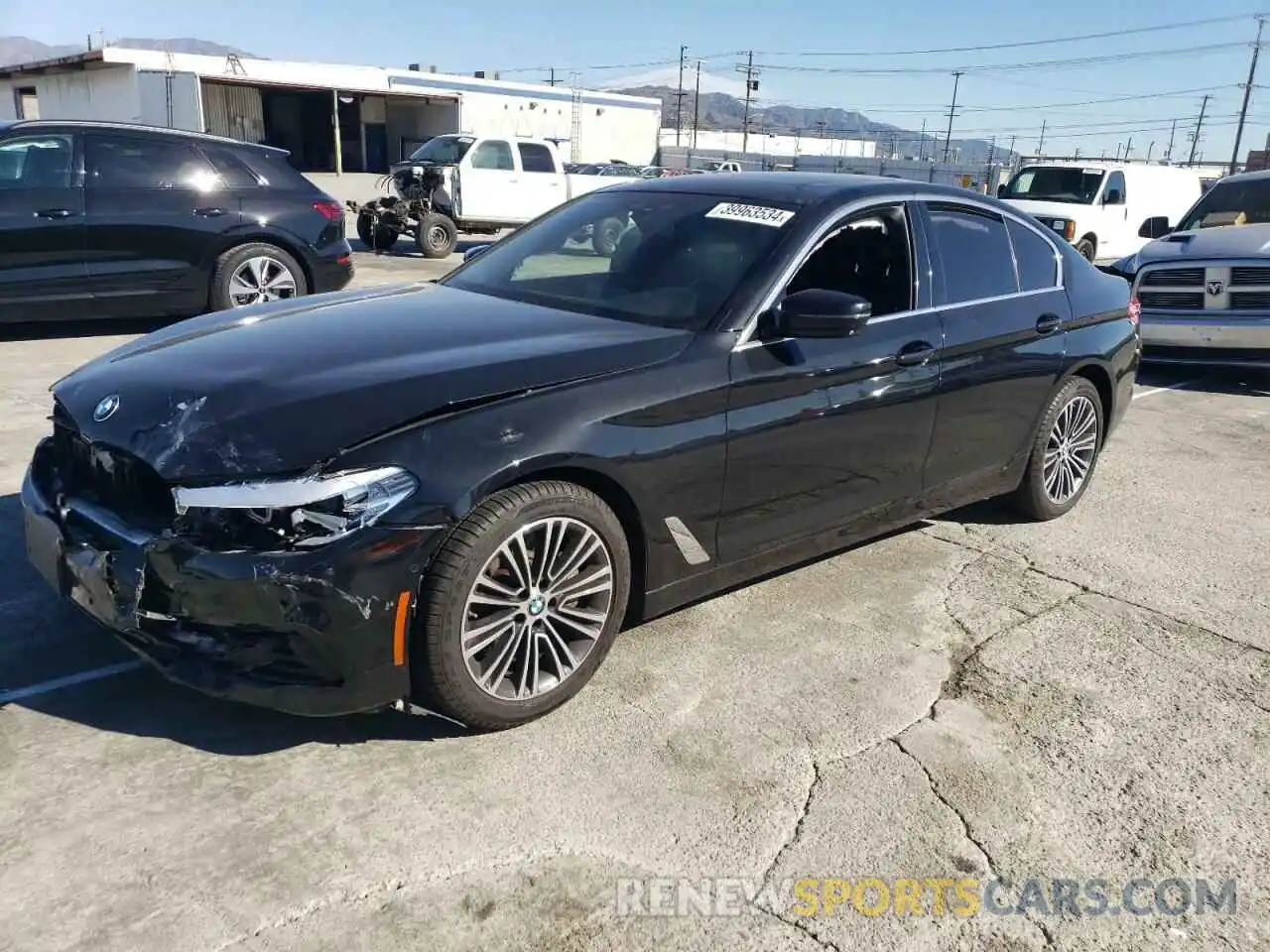 1 Photograph of a damaged car WBAJA5C55KG901197 BMW 5 SERIES 2019