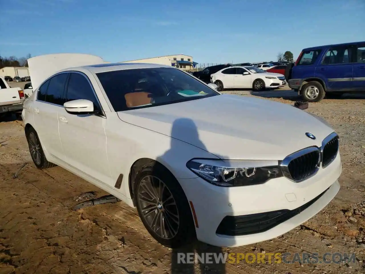 1 Photograph of a damaged car WBAJA5C55KWW06574 BMW 5 SERIES 2019