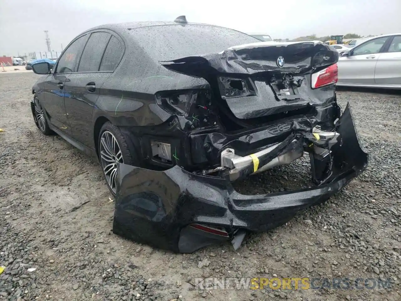 3 Photograph of a damaged car WBAJA5C55KWW08762 BMW 5 SERIES 2019