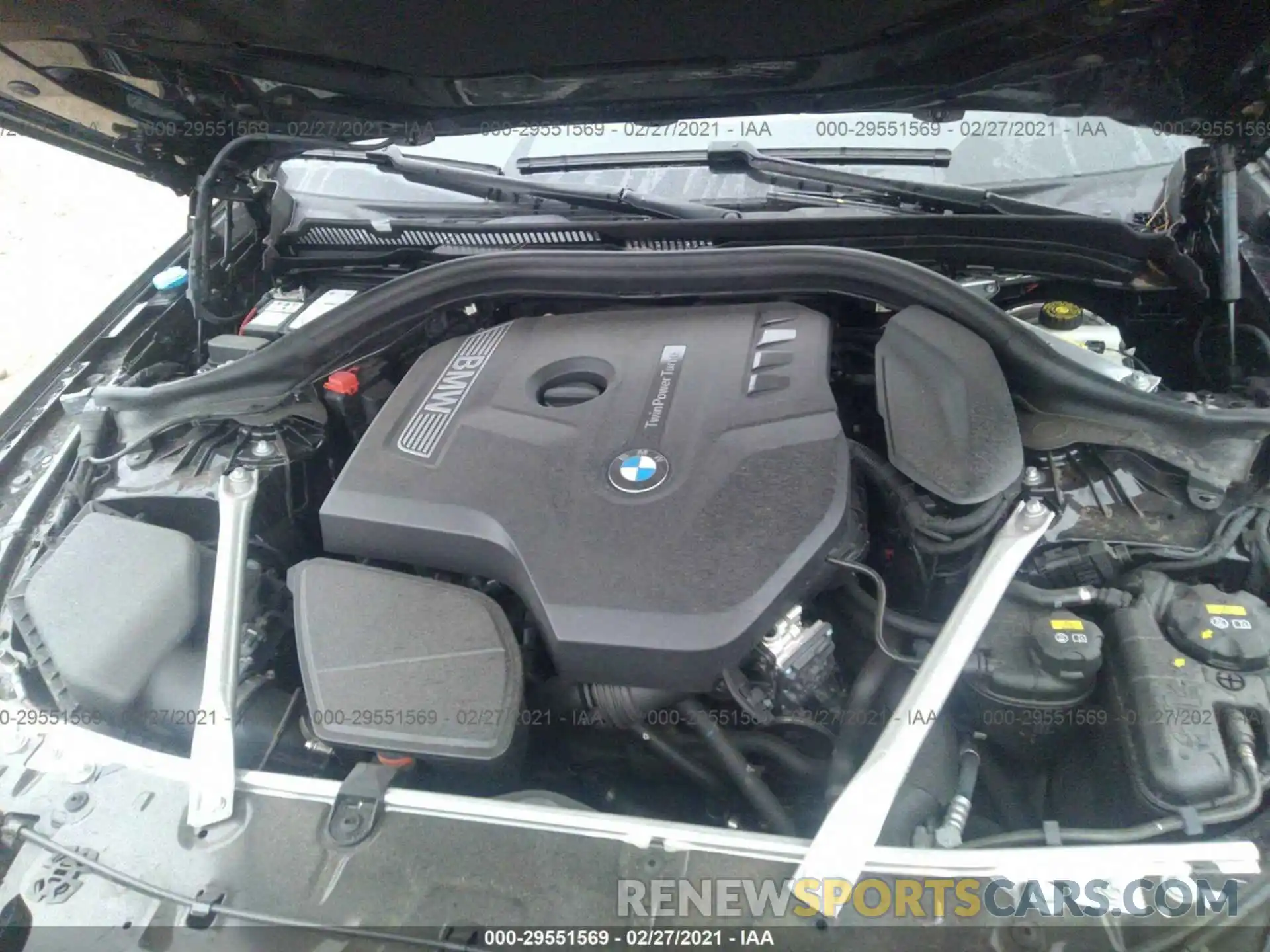 10 Photograph of a damaged car WBAJA5C55KWW34231 BMW 5 SERIES 2019