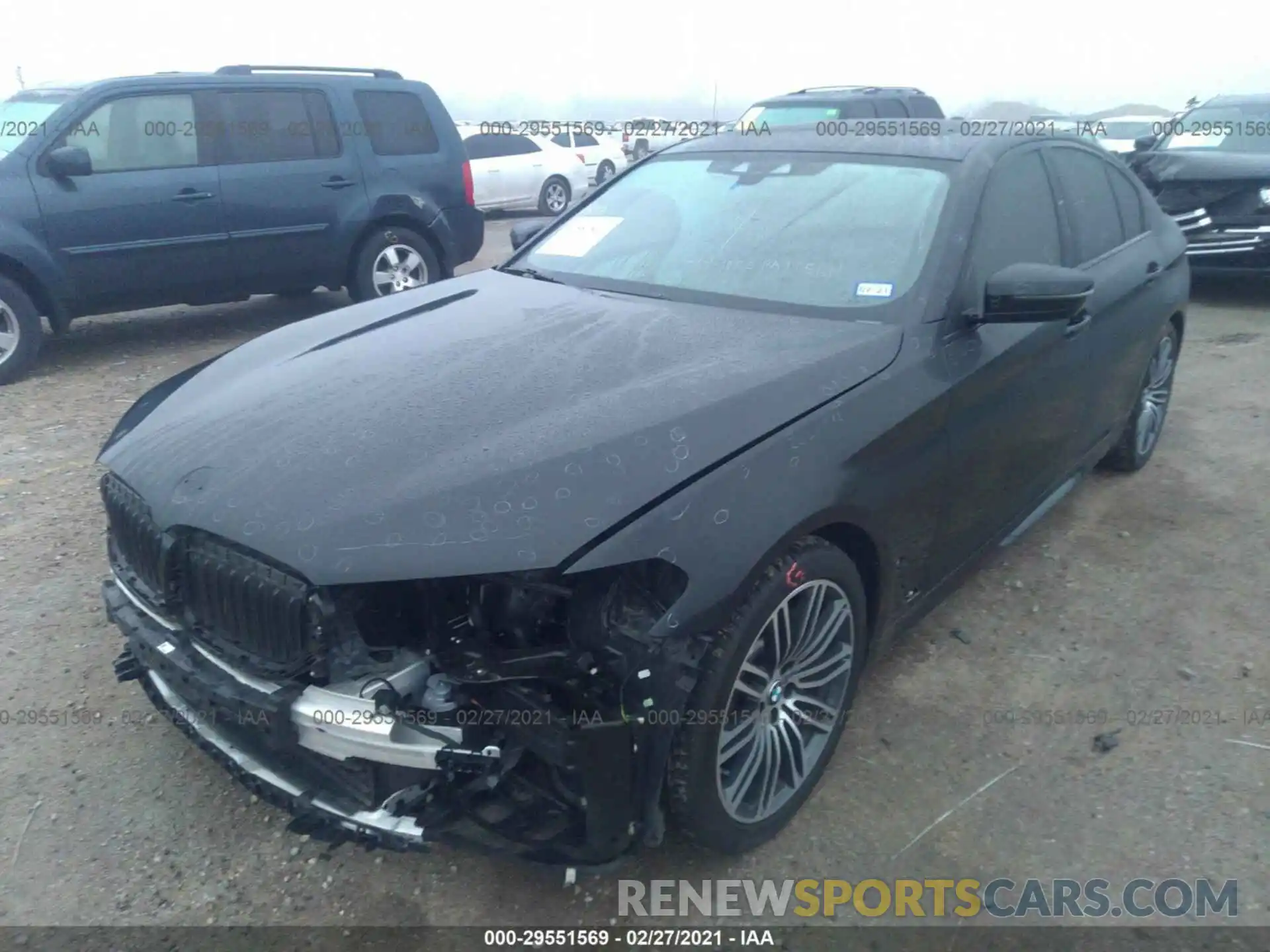 2 Photograph of a damaged car WBAJA5C55KWW34231 BMW 5 SERIES 2019