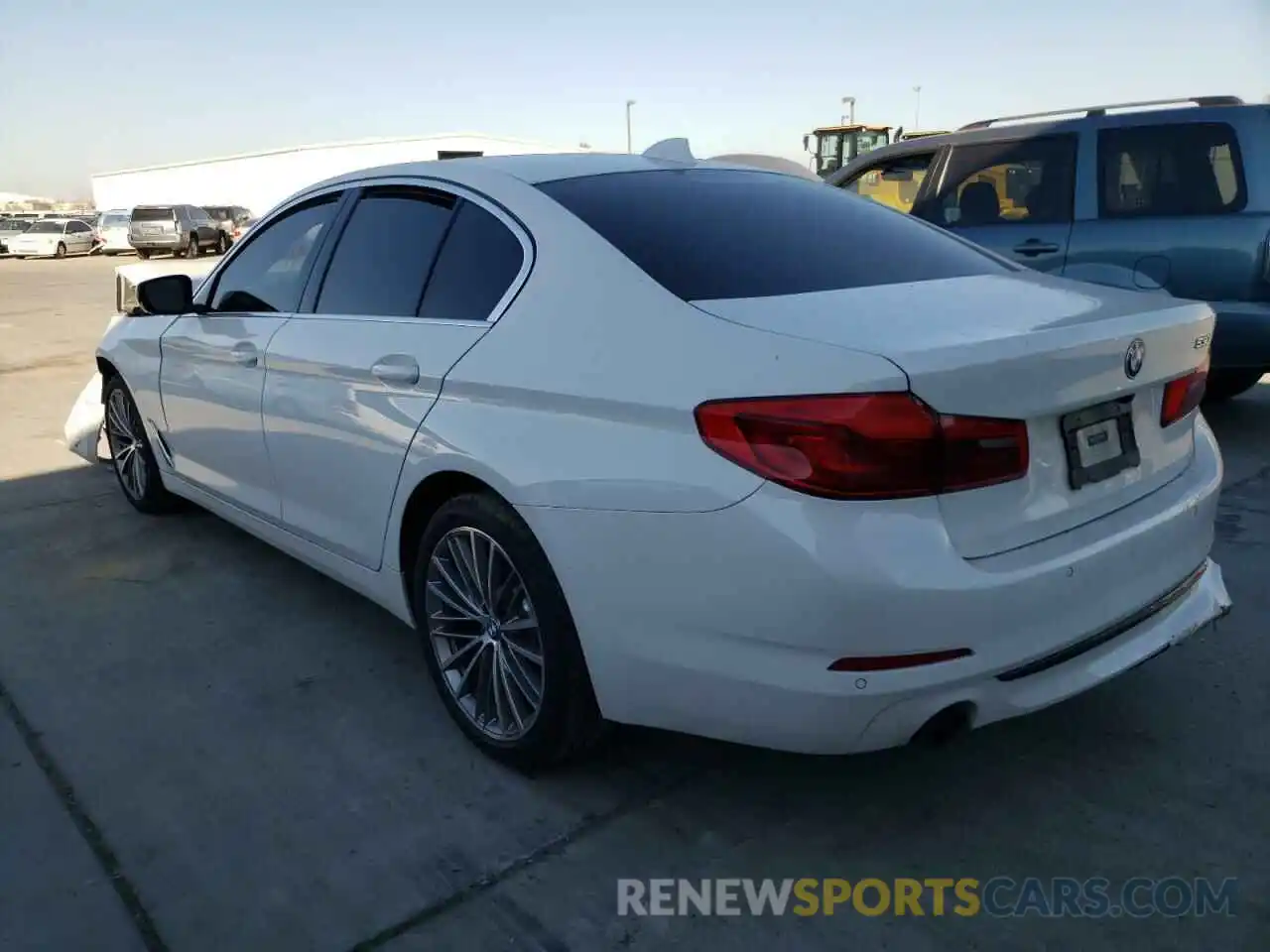 3 Photograph of a damaged car WBAJA5C55KWW37744 BMW 5 SERIES 2019