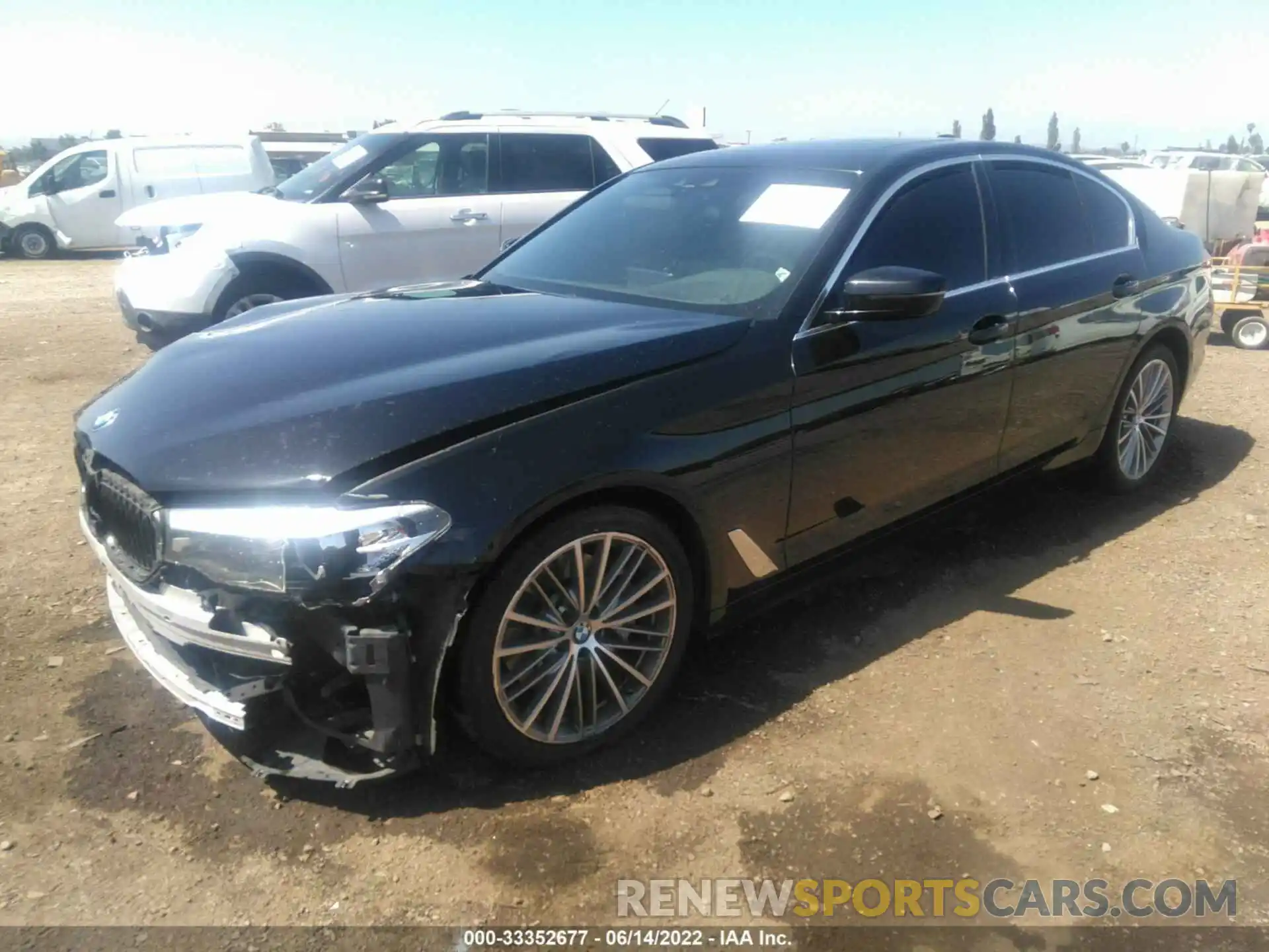 2 Photograph of a damaged car WBAJA5C55KWW38876 BMW 5 SERIES 2019