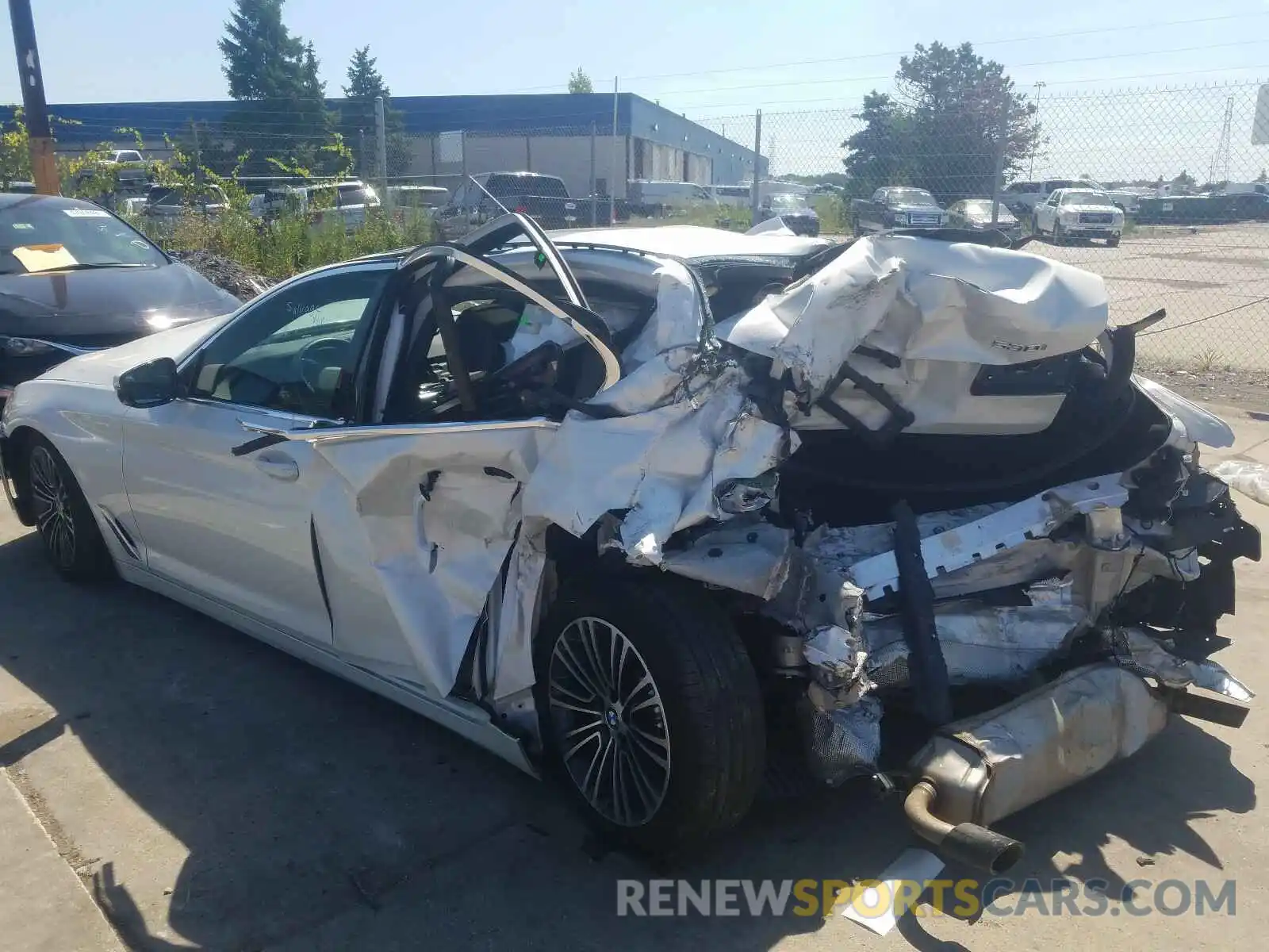 3 Photograph of a damaged car WBAJA5C56KBX46883 BMW 5 SERIES 2019