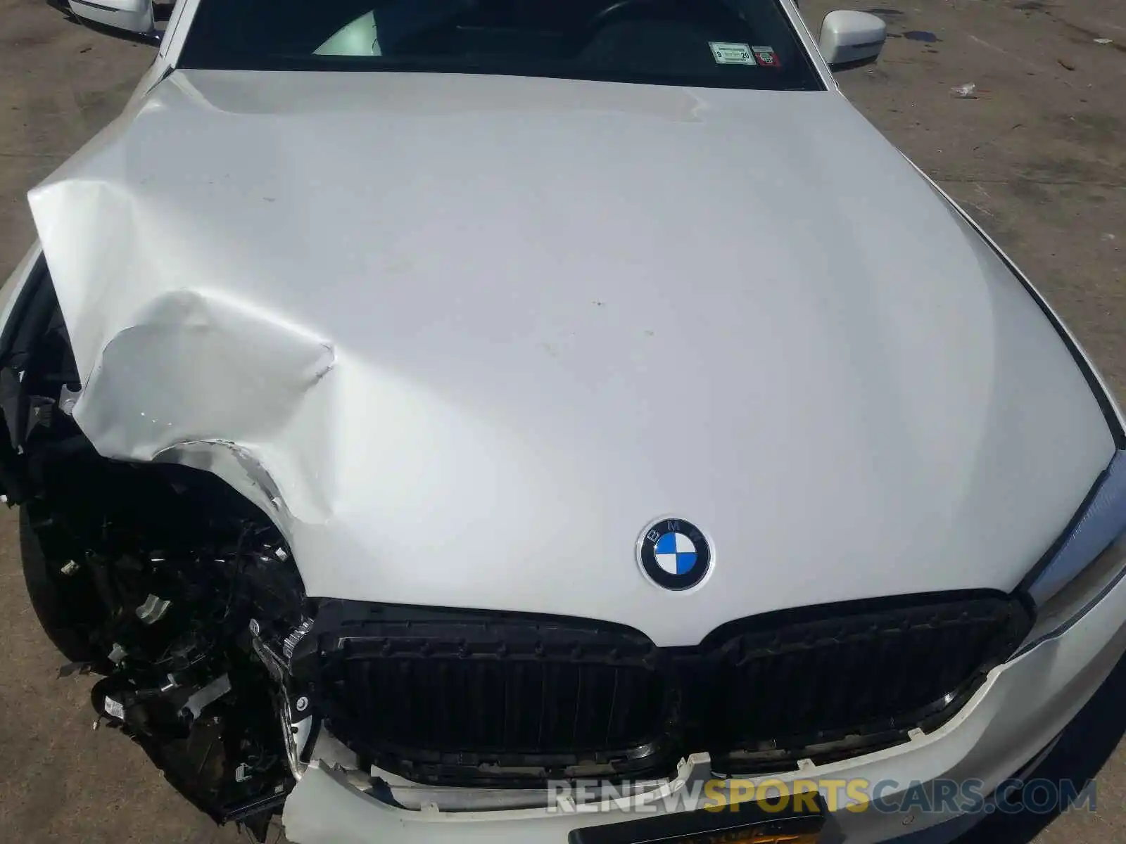 7 Photograph of a damaged car WBAJA5C56KBX46883 BMW 5 SERIES 2019