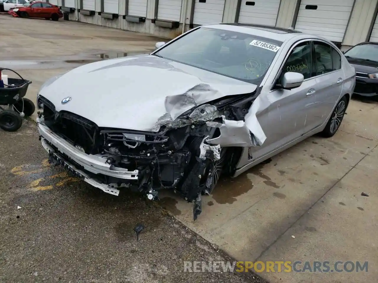 2 Photograph of a damaged car WBAJA5C56KBX86218 BMW 5 SERIES 2019