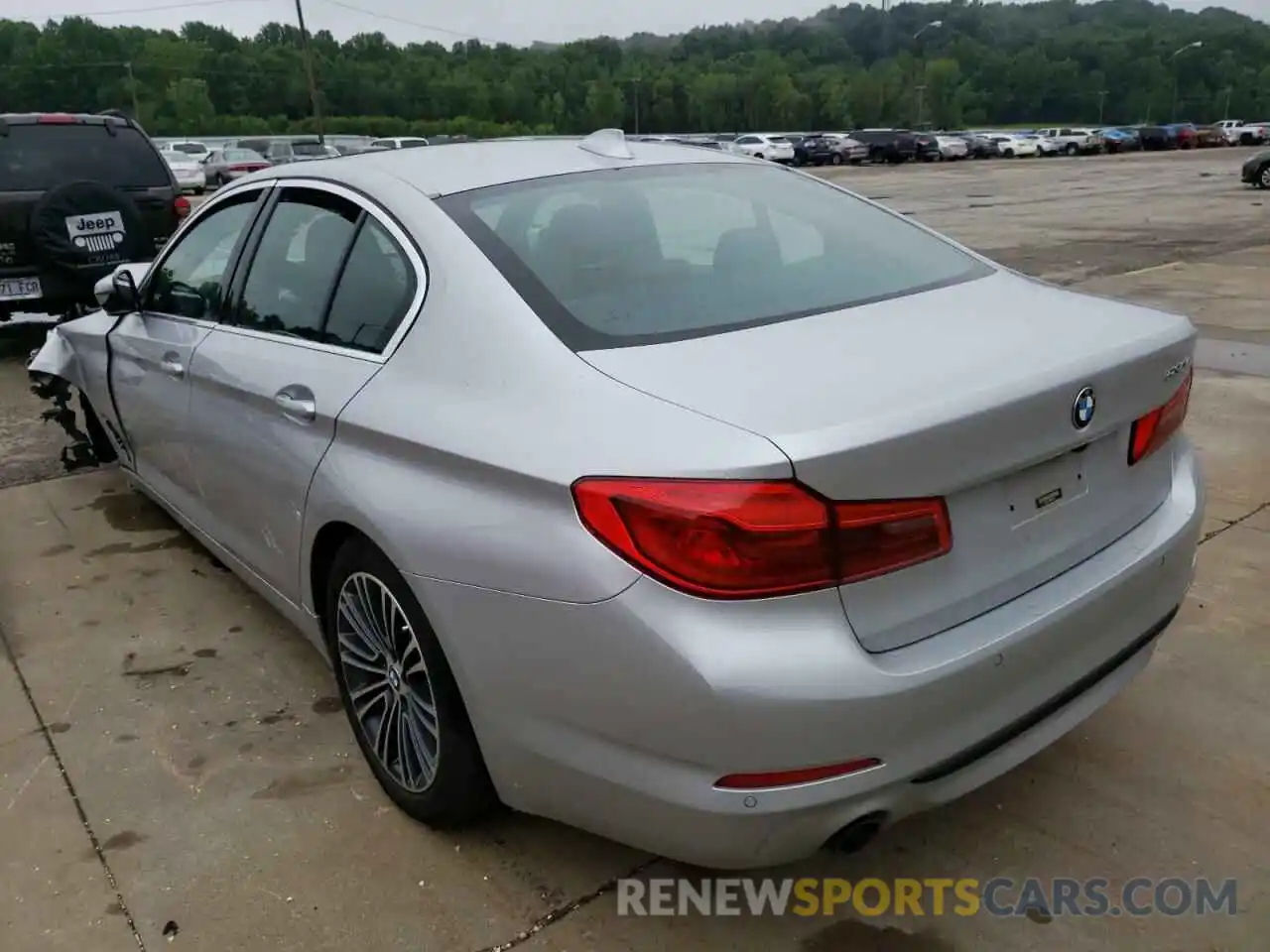 3 Photograph of a damaged car WBAJA5C56KBX86218 BMW 5 SERIES 2019