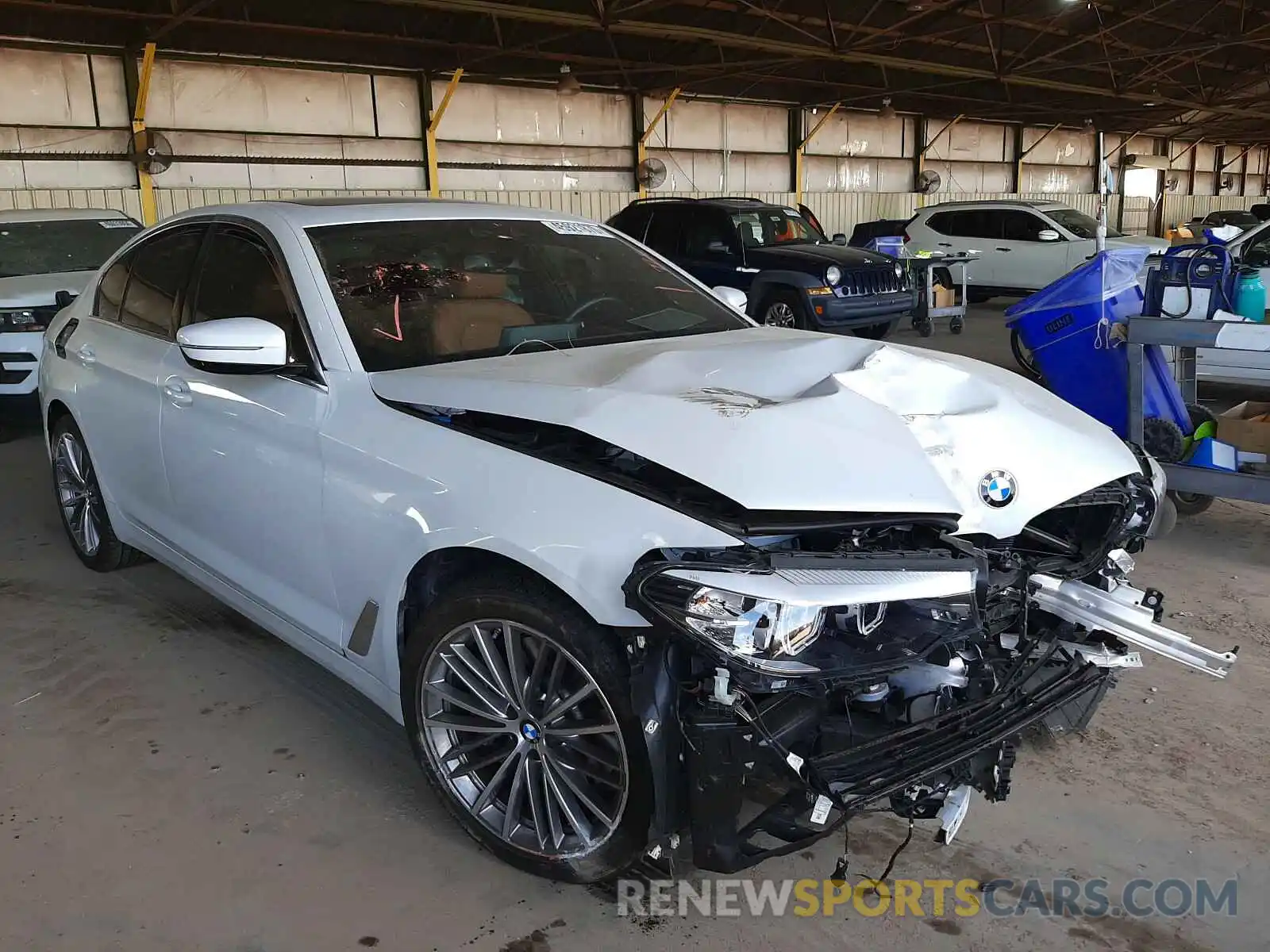 1 Photograph of a damaged car WBAJA5C56KBX86493 BMW 5 SERIES 2019