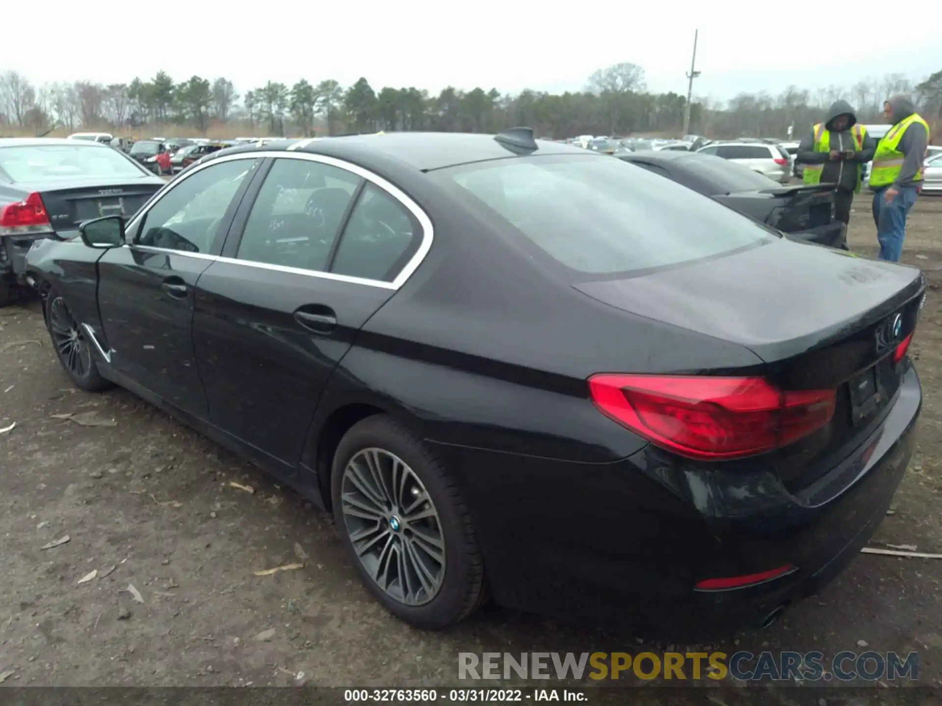 3 Photograph of a damaged car WBAJA5C56KBX86865 BMW 5 SERIES 2019