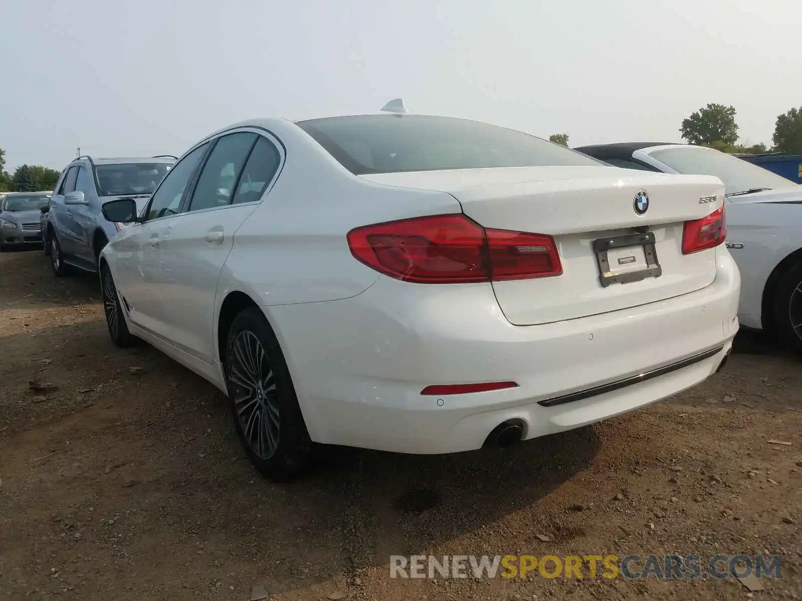 3 Photograph of a damaged car WBAJA5C56KBX88227 BMW 5 SERIES 2019