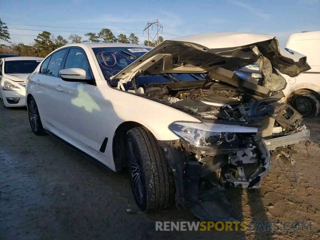 1 Photograph of a damaged car WBAJA5C56KG900379 BMW 5 SERIES 2019