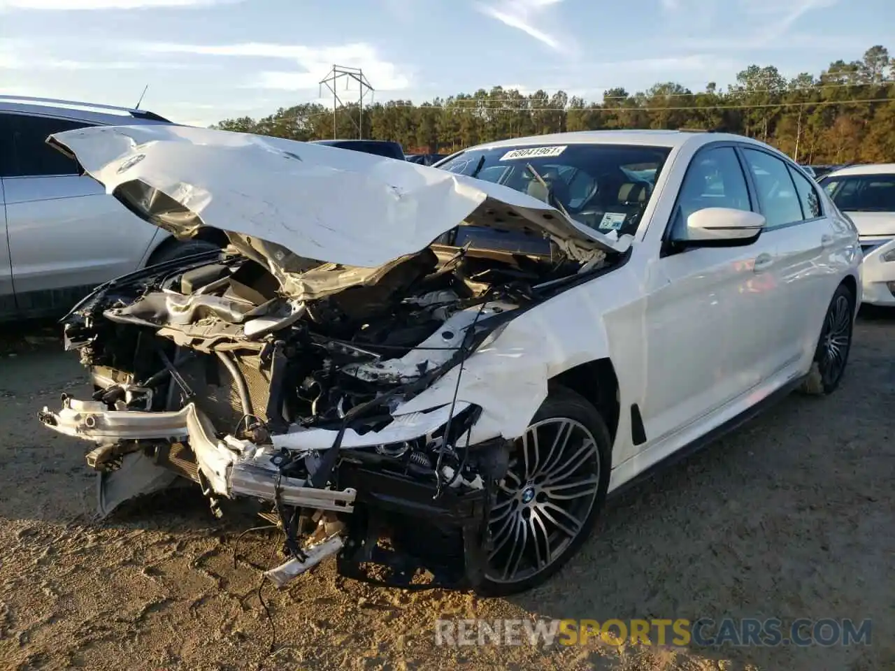 2 Photograph of a damaged car WBAJA5C56KG900379 BMW 5 SERIES 2019