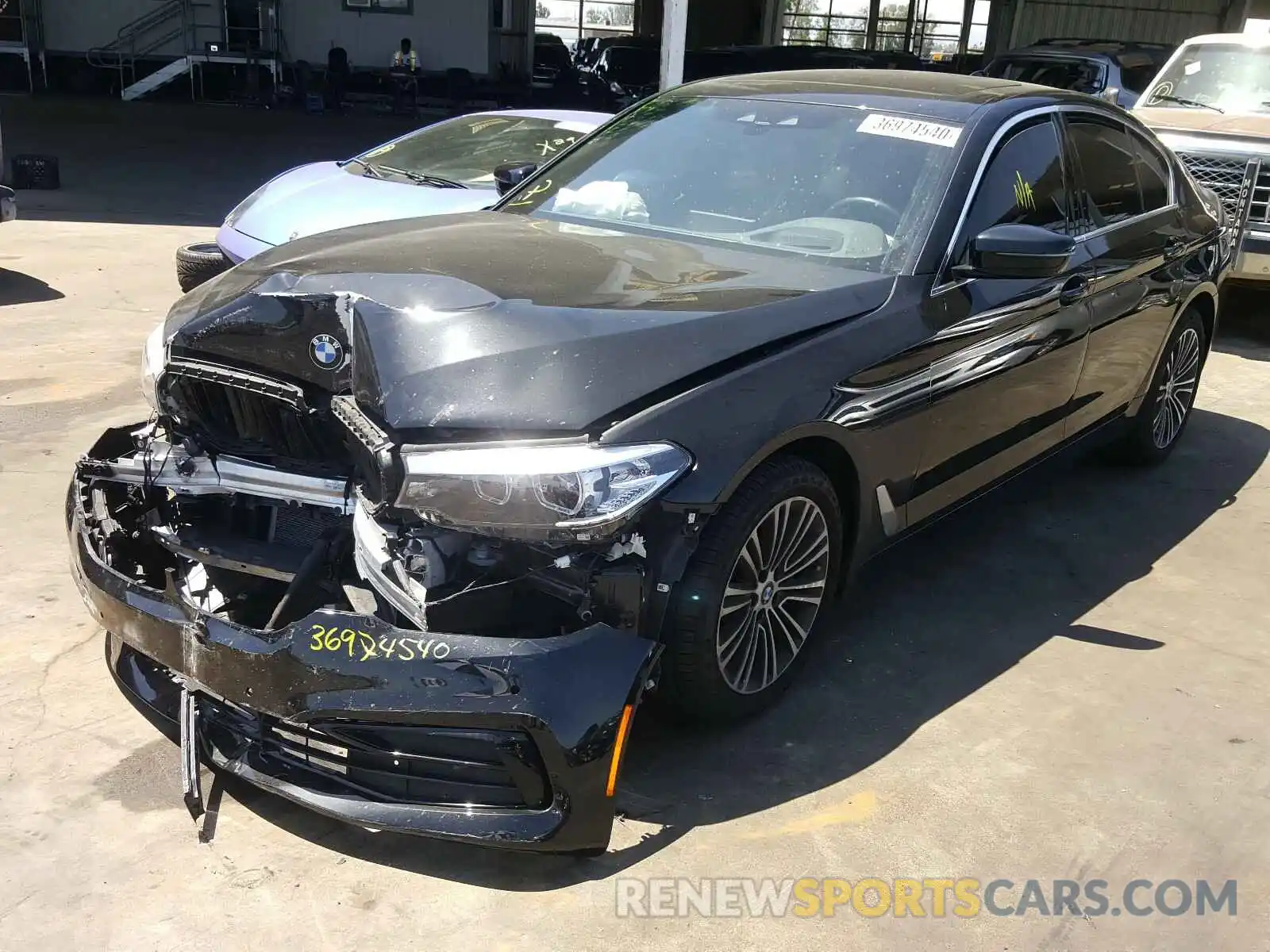 2 Photograph of a damaged car WBAJA5C56KG900575 BMW 5 SERIES 2019