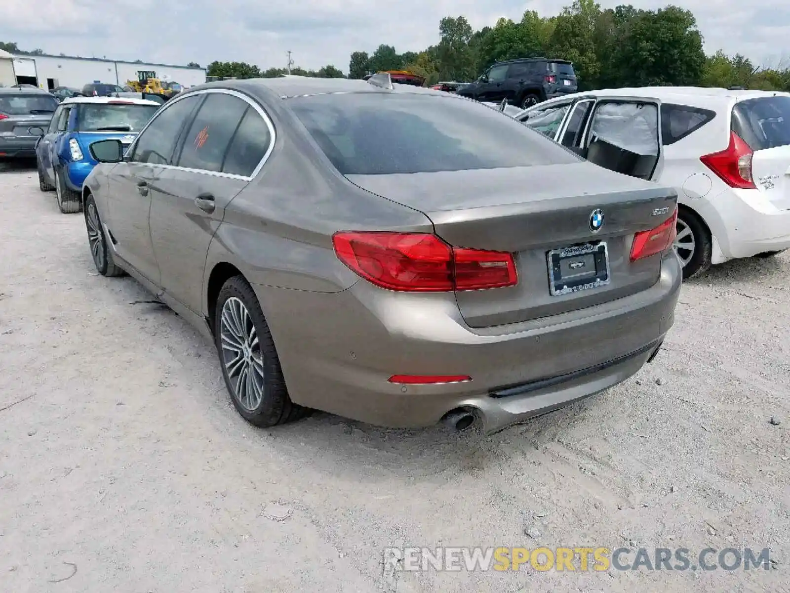 3 Photograph of a damaged car WBAJA5C56KWW04932 BMW 5 SERIES 2019