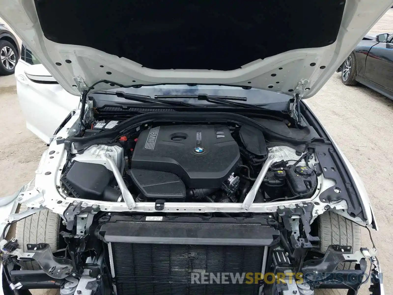 7 Фотография поврежденного автомобиля WBAJA5C56KWW09435 BMW 5 SERIES 2019