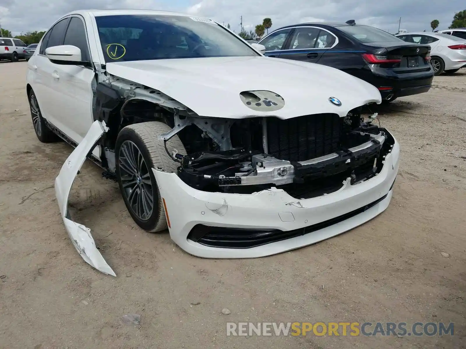 9 Photograph of a damaged car WBAJA5C56KWW09435 BMW 5 SERIES 2019