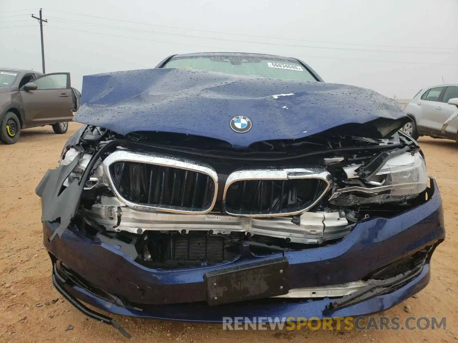 9 Photograph of a damaged car WBAJA5C56KWW11539 BMW 5 SERIES 2019