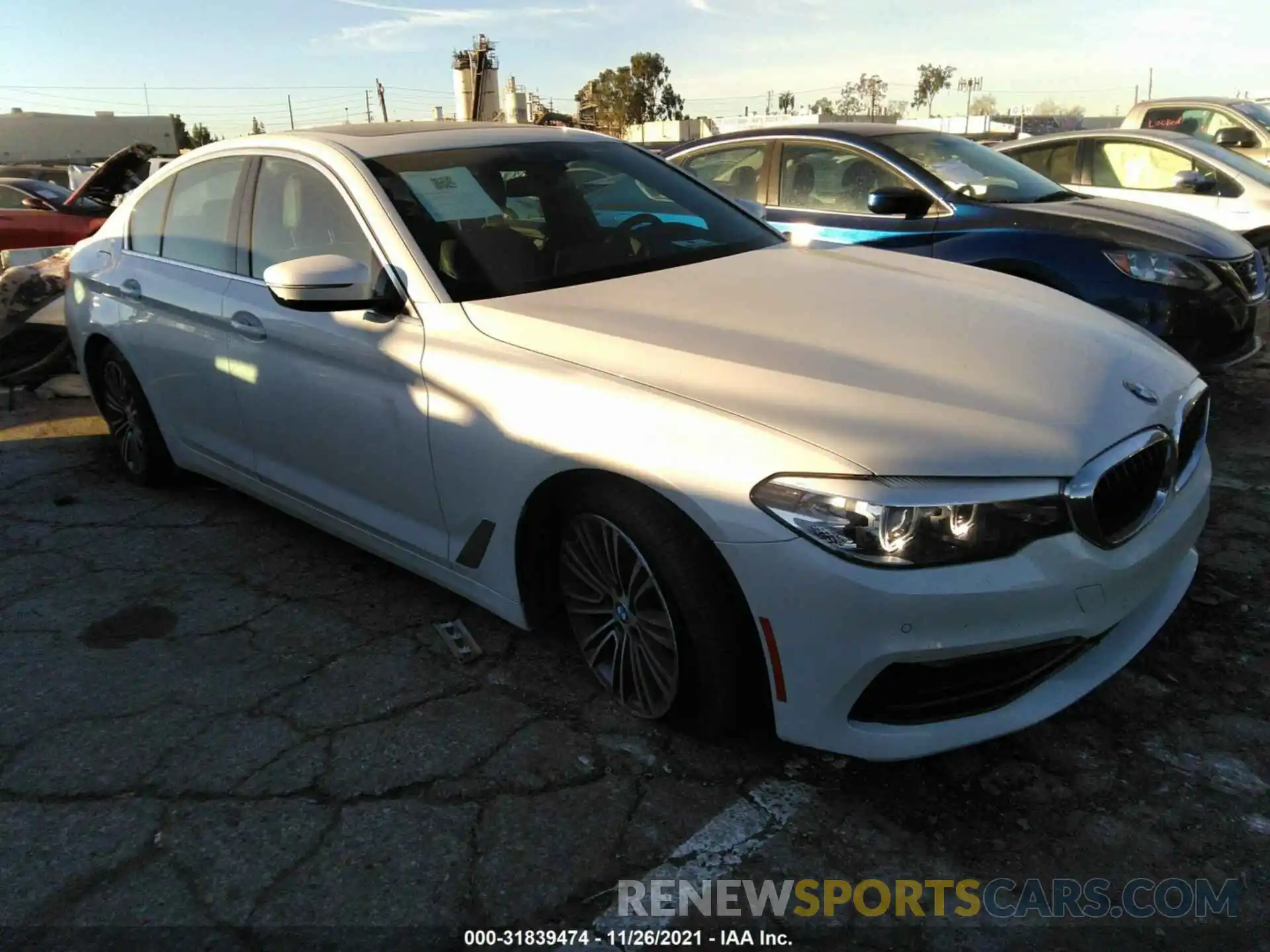 1 Photograph of a damaged car WBAJA5C56KWW16515 BMW 5 SERIES 2019