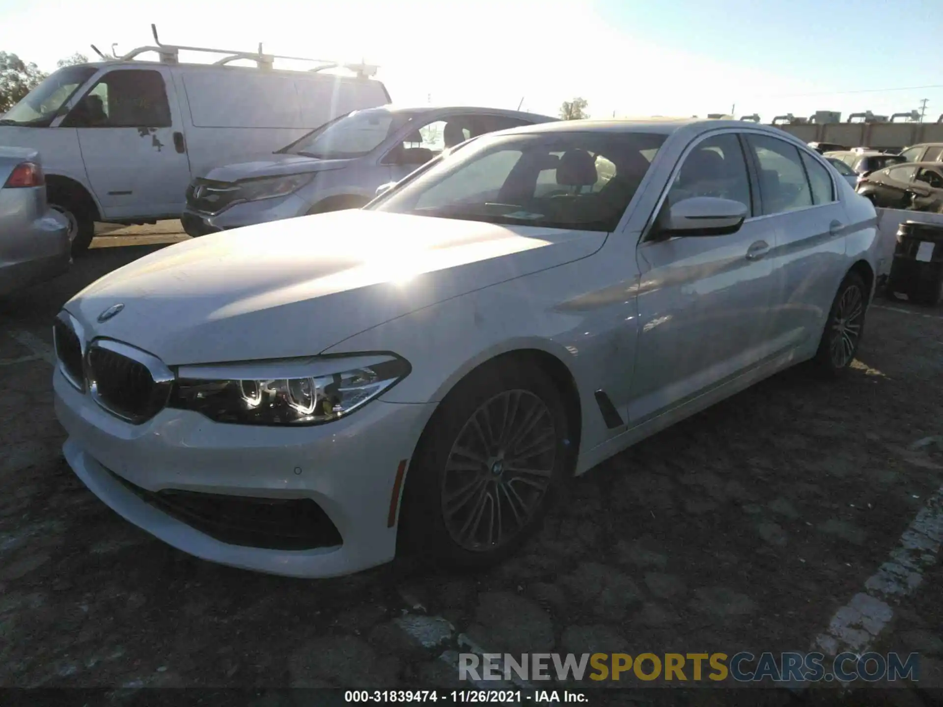 2 Photograph of a damaged car WBAJA5C56KWW16515 BMW 5 SERIES 2019