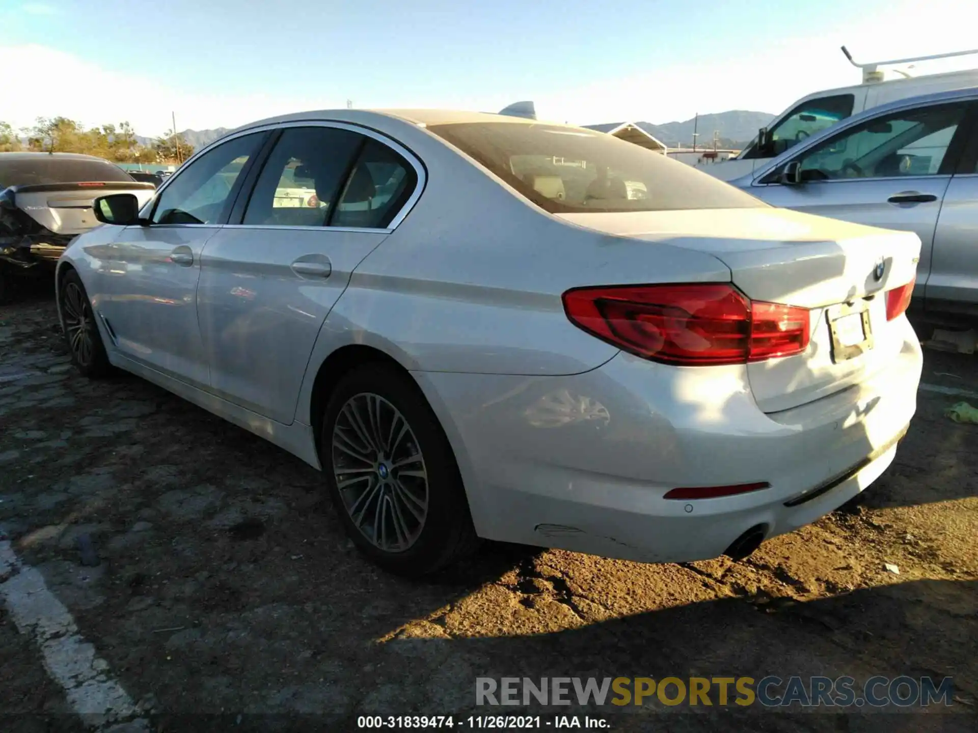 3 Photograph of a damaged car WBAJA5C56KWW16515 BMW 5 SERIES 2019