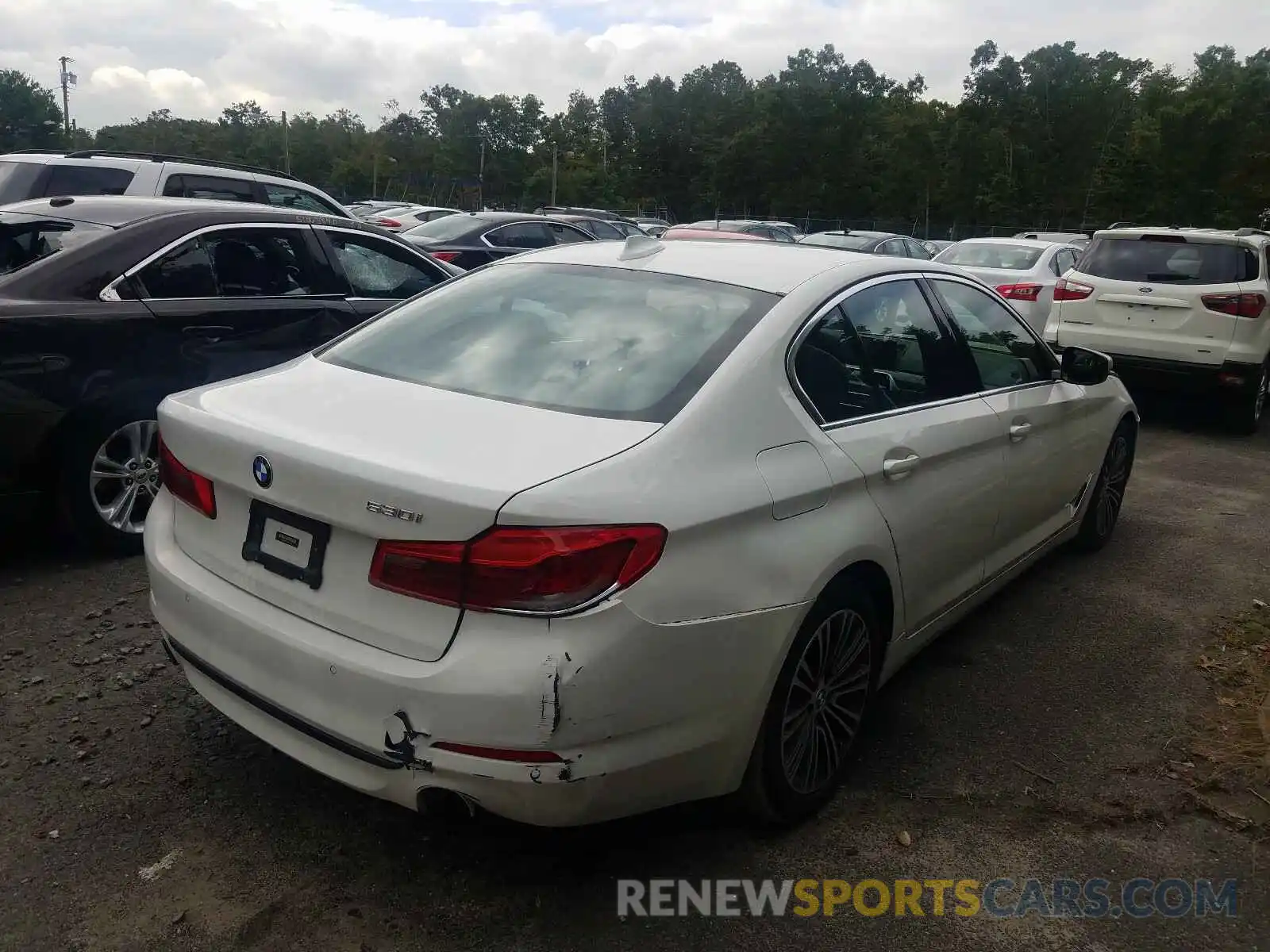 4 Photograph of a damaged car WBAJA5C56KWW21228 BMW 5 SERIES 2019