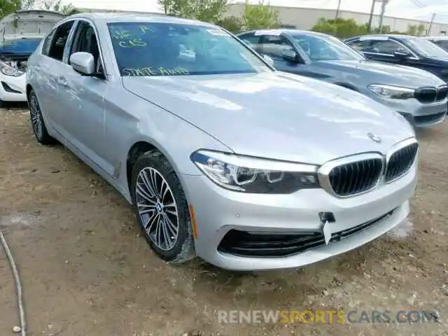 1 Photograph of a damaged car WBAJA5C56KWW29118 BMW 5 SERIES 2019