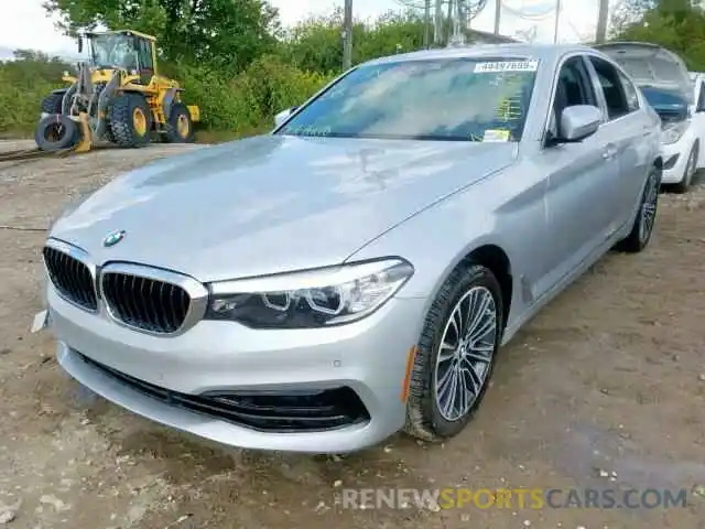 2 Фотография поврежденного автомобиля WBAJA5C56KWW29118 BMW 5 SERIES 2019