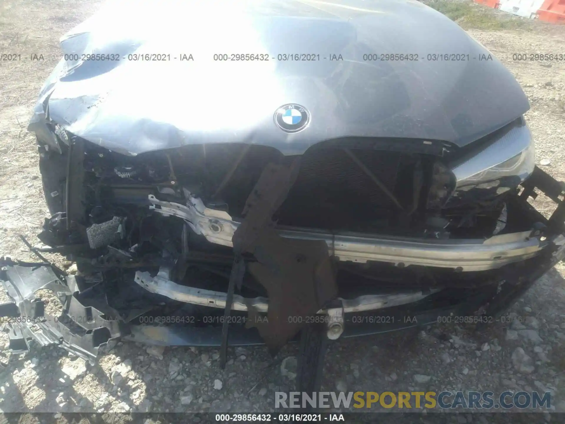 6 Фотография поврежденного автомобиля WBAJA5C56KWW35808 BMW 5 SERIES 2019