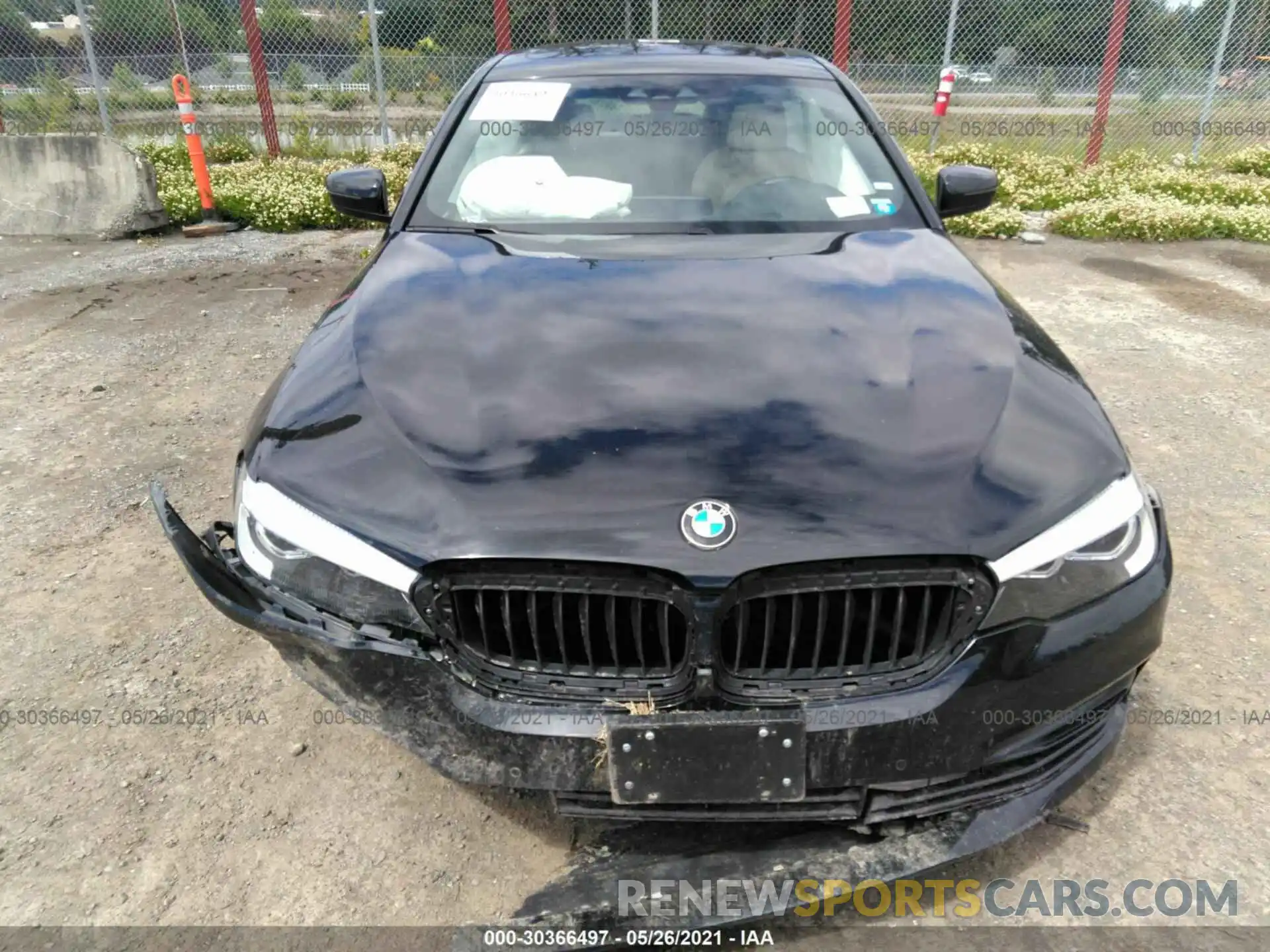 6 Photograph of a damaged car WBAJA5C56KWW38174 BMW 5 SERIES 2019