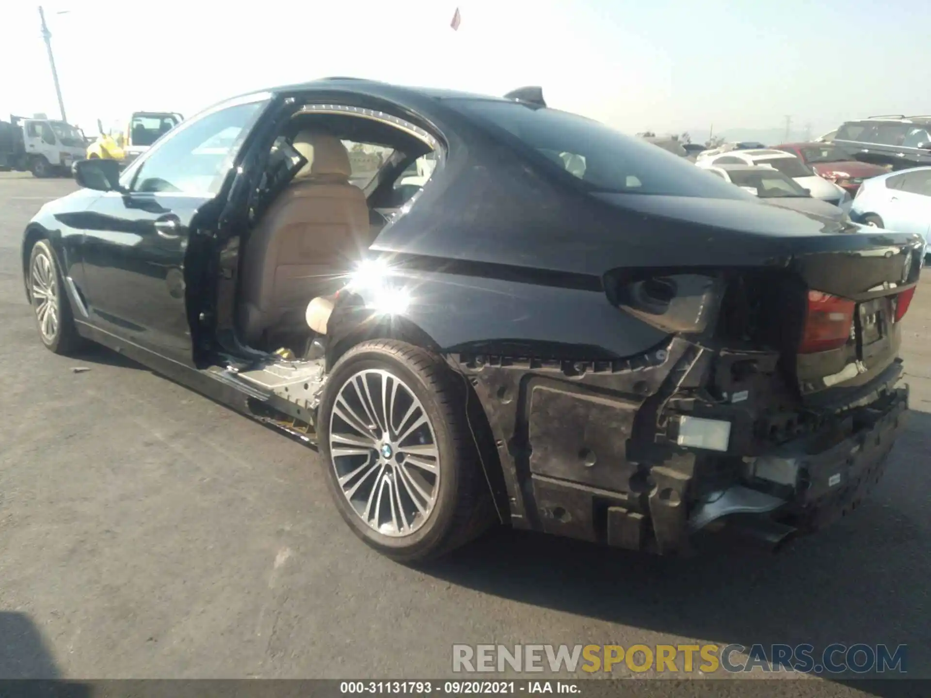 3 Photograph of a damaged car WBAJA5C57KBX49159 BMW 5 SERIES 2019