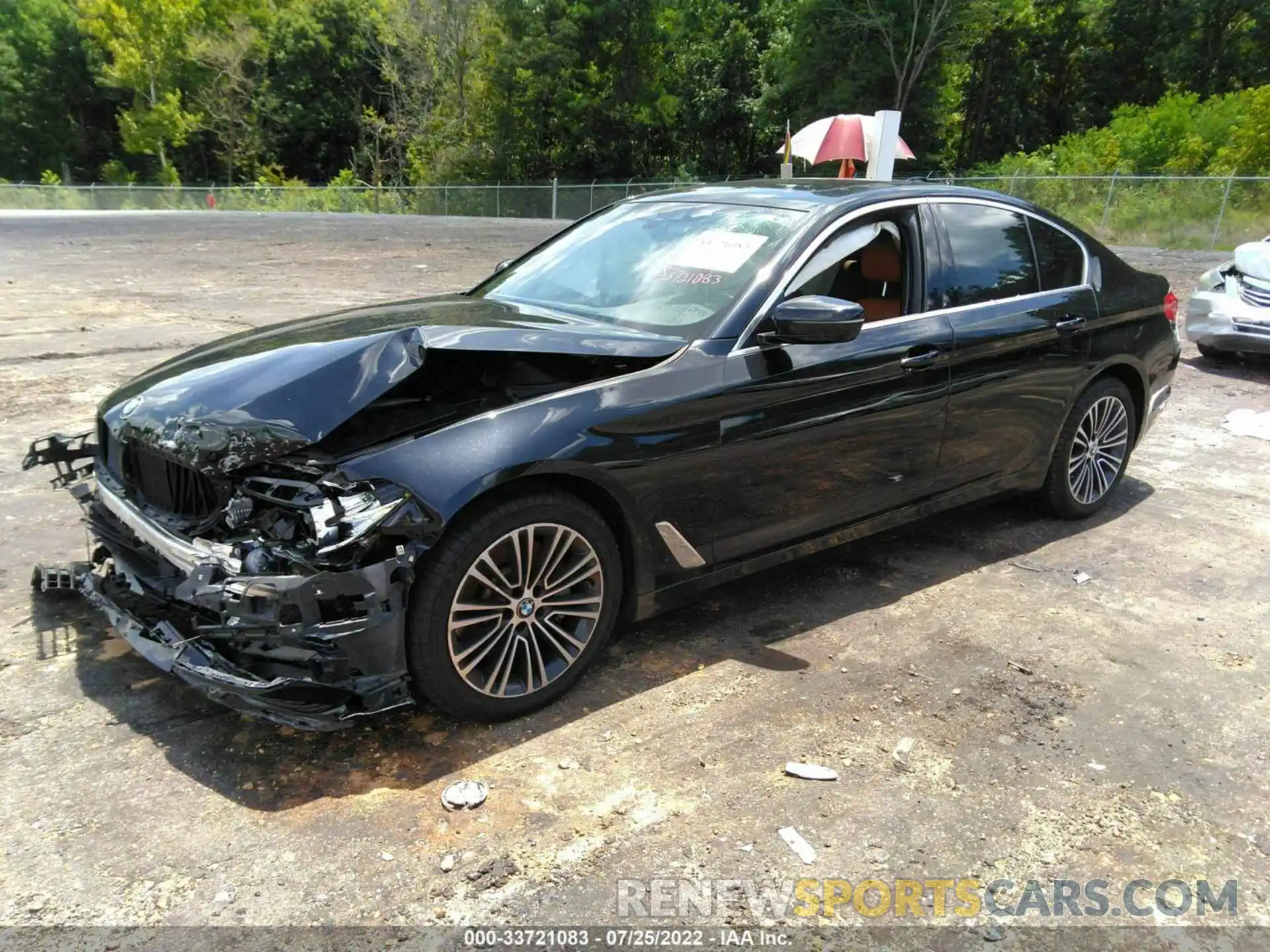 2 Photograph of a damaged car WBAJA5C57KBX86146 BMW 5 SERIES 2019