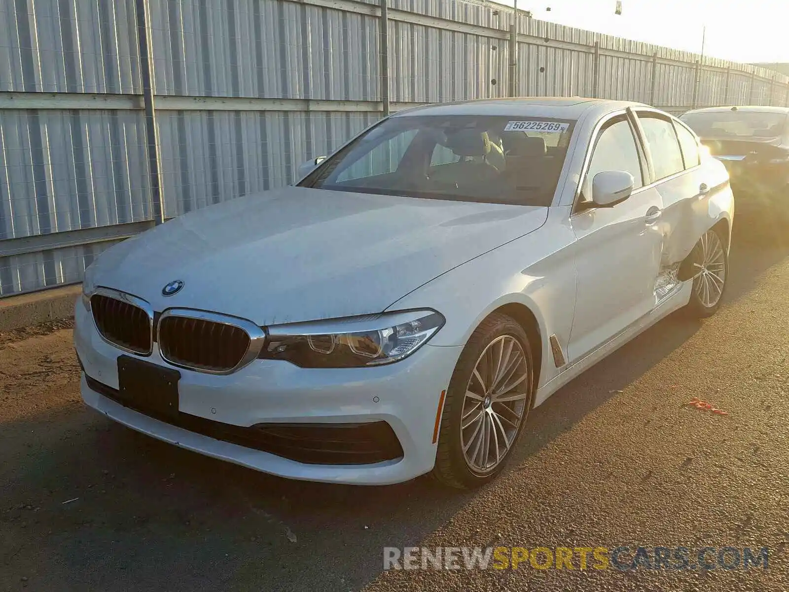 2 Photograph of a damaged car WBAJA5C57KBX86518 BMW 5 SERIES 2019