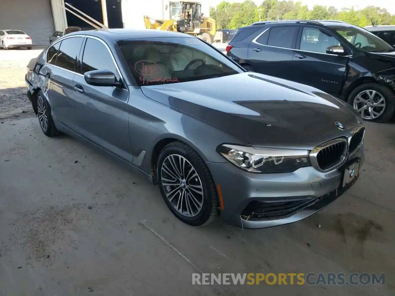 1 Photograph of a damaged car WBAJA5C57KBX86776 BMW 5 SERIES 2019