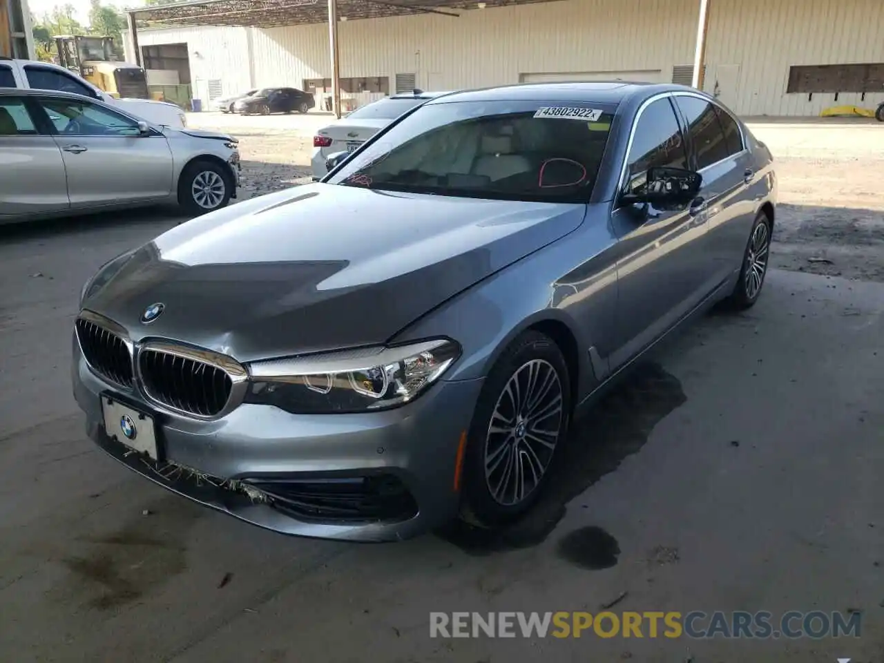 2 Photograph of a damaged car WBAJA5C57KBX86776 BMW 5 SERIES 2019