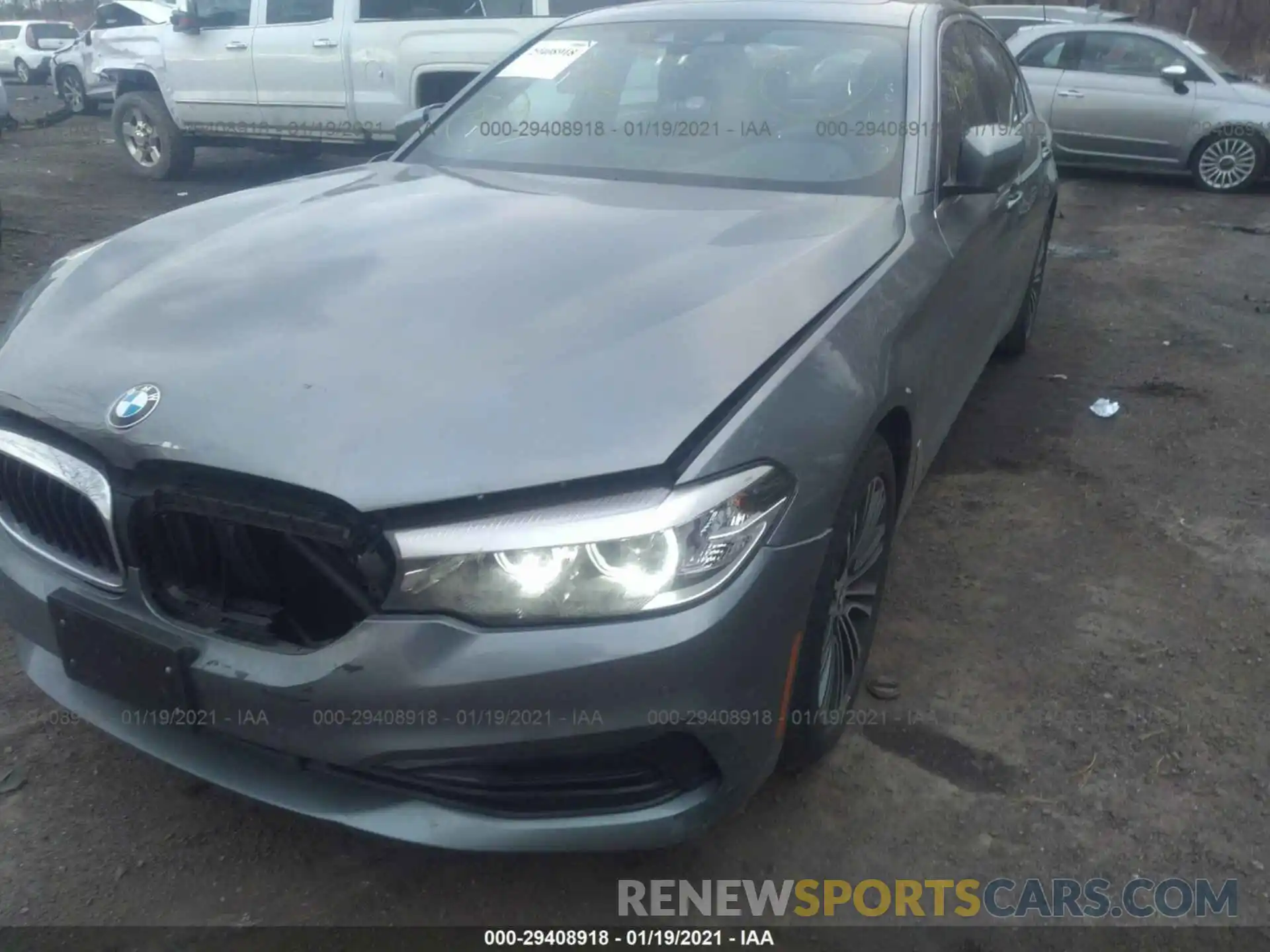 2 Photograph of a damaged car WBAJA5C57KBX87054 BMW 5 SERIES 2019