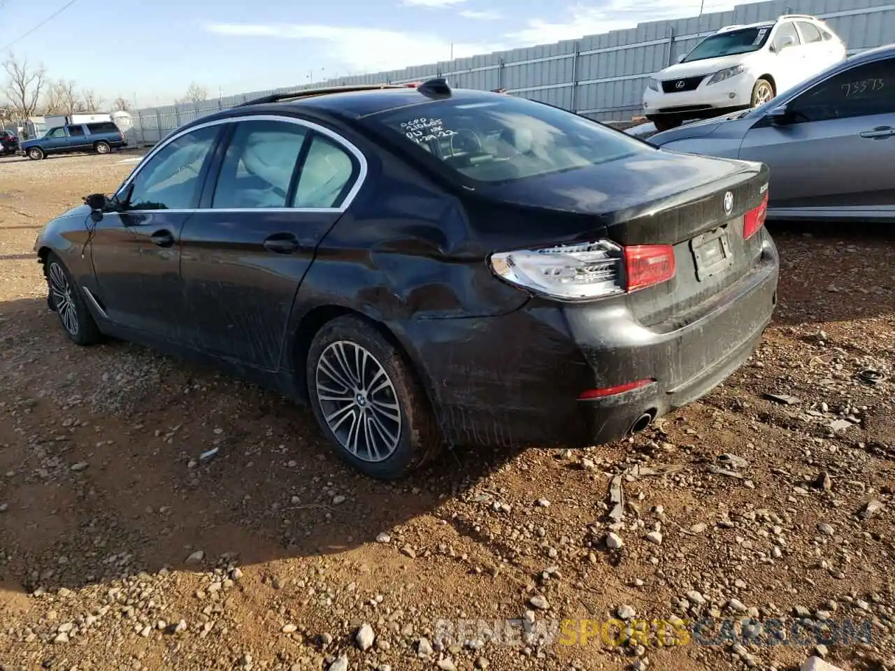 3 Photograph of a damaged car WBAJA5C57KG901136 BMW 5 SERIES 2019