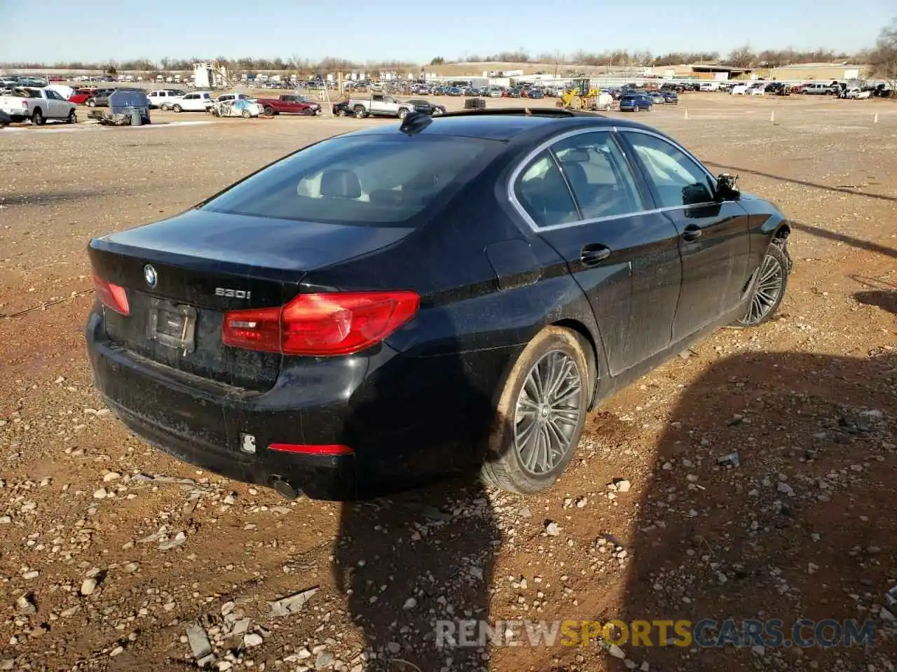 4 Photograph of a damaged car WBAJA5C57KG901136 BMW 5 SERIES 2019